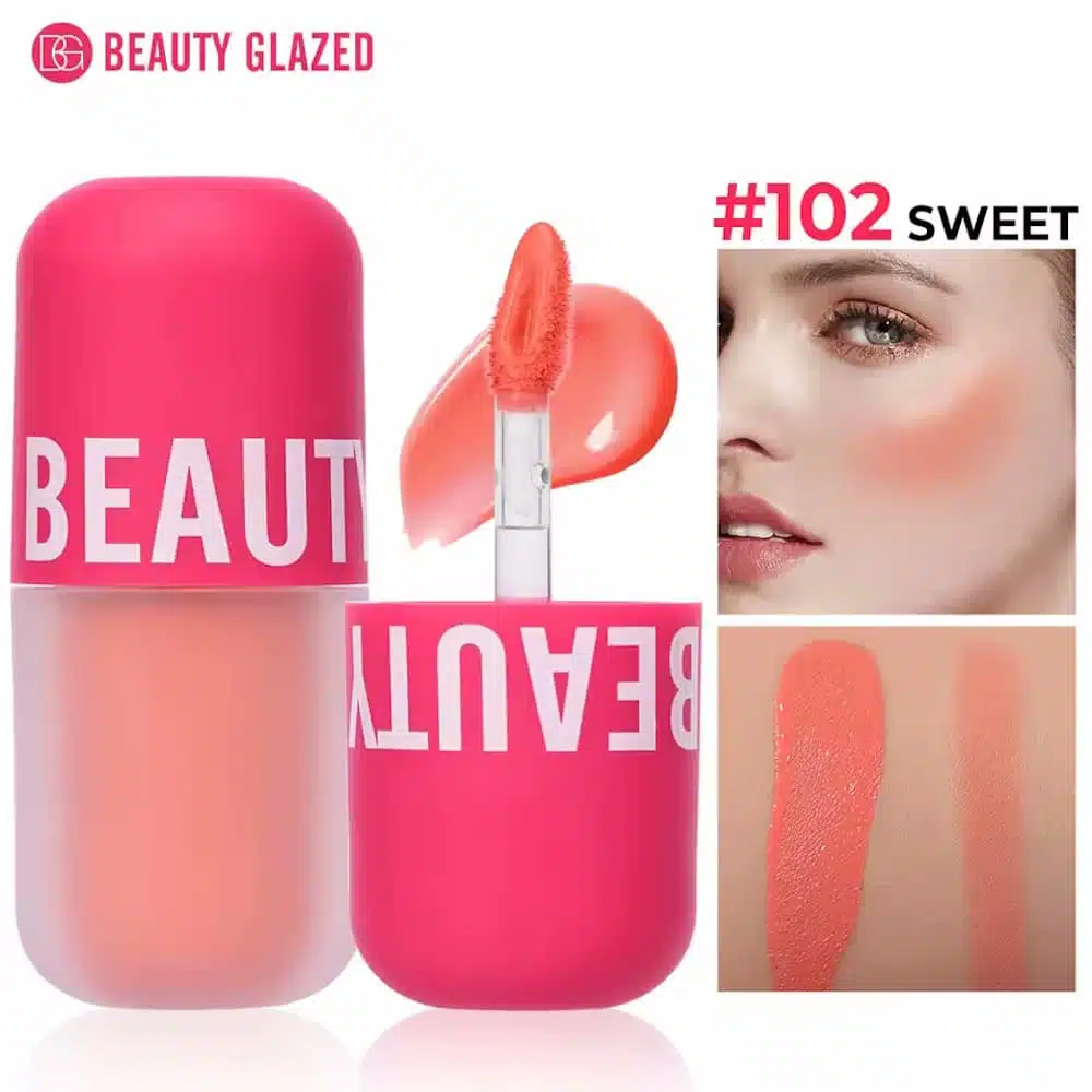 Beauty Glazed Liquid Blush Sweet 102 Beauty Glazed Liquid Blush Sweet