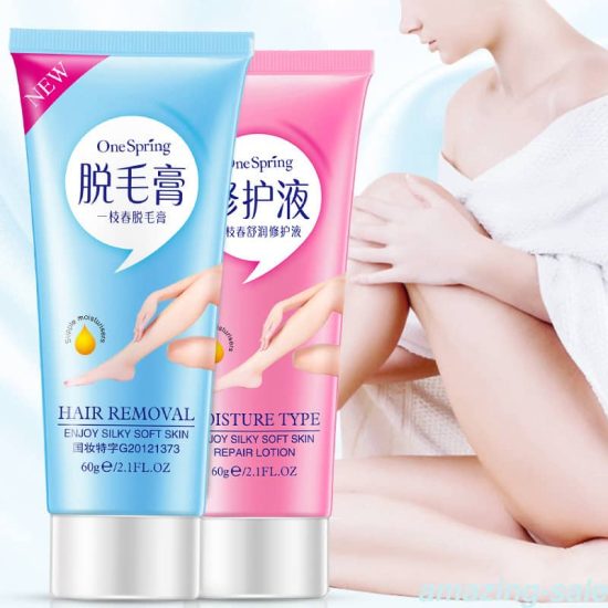 One Spring Hair Removal and Moisturizing Cream