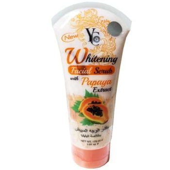 YC Whitening Facial Scrub With Papaya Extract