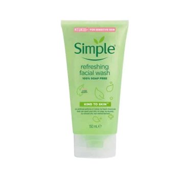 Simple Sensitive Skin Refreshing Face Wash 150ml