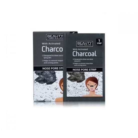 Beauty Formulas Charcoal Nose Pore Strips - 6 Pcs