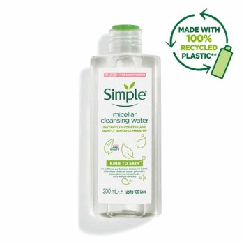 Simple kind to skin micellar cleansing water