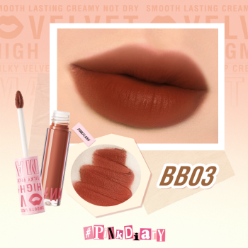 Pink Flash Silky Velvet Lip Cream L04 - BB03