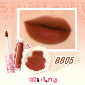 Pink Flash Silky Velvet Lip Cream L04 - BB05