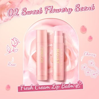 Pink Flash Lip Balm Soft Lips Moisturize L03 - #02 Sweet Flowery