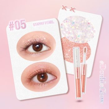 Pink Flash Liquid Eyeshadow E18 - 05 Starry Pearl
