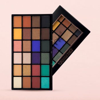Technic trendsetter pressed pigment eyeshadow palette 24 colors