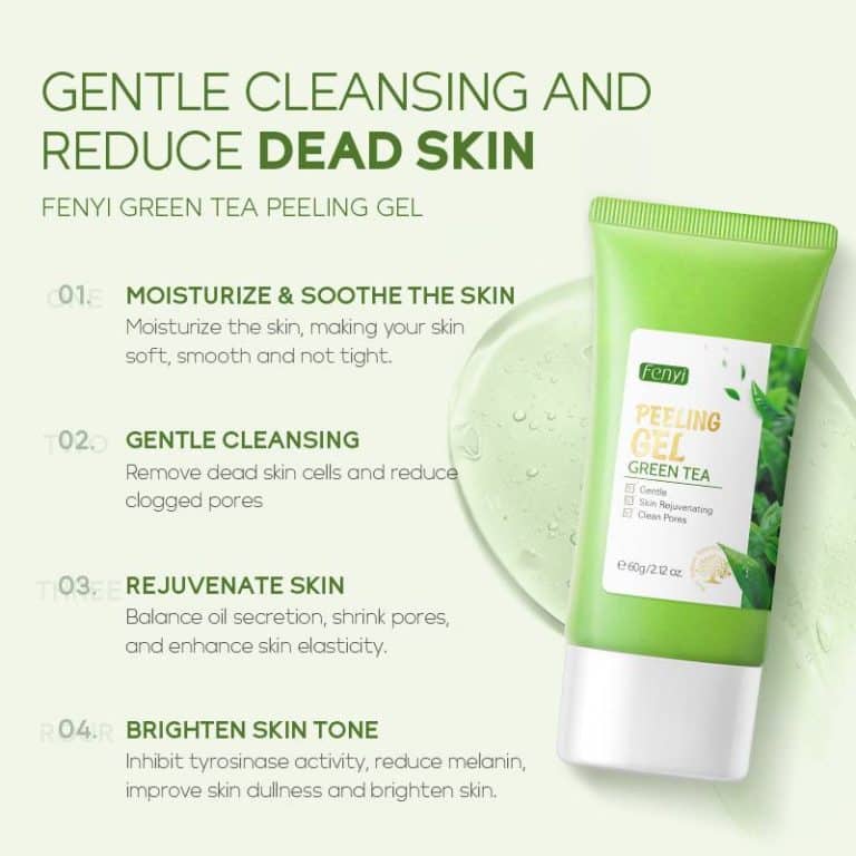 Fenyi Green Tea Peeling Gel Gentle Skin Rejuvenating 60gm