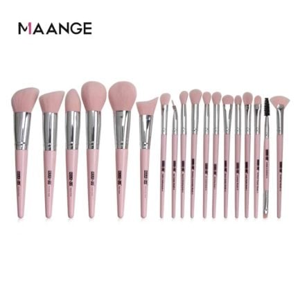 MAANGE 18 Piece Makeup Brushes Set – Pink Color