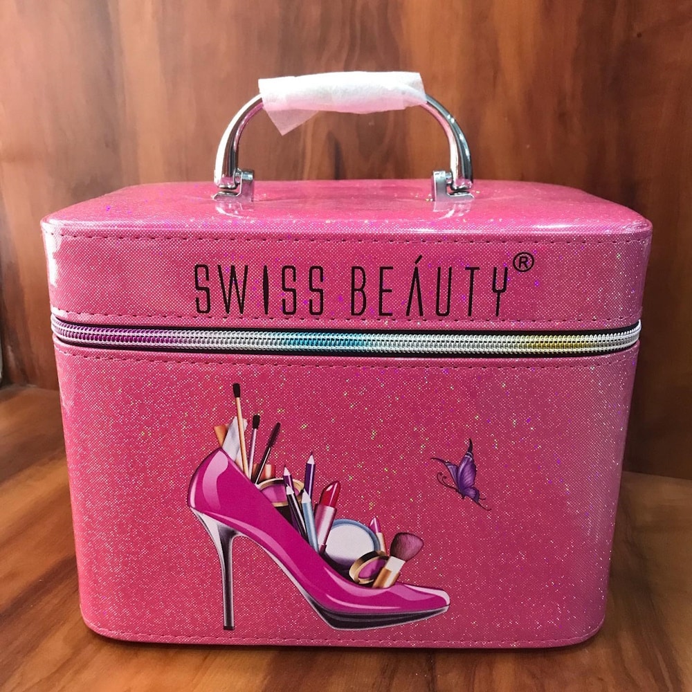 suitcase benefit travel vanity