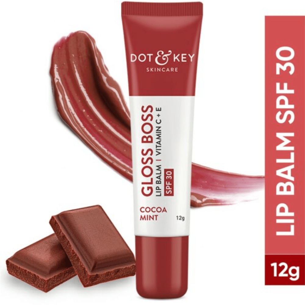 DOT & KEY Gloss Boss Lip Balm Vitamin C+E SPF 30 - Cocoa Mint Price In  Bangladesh & Guaranteed Authenticity