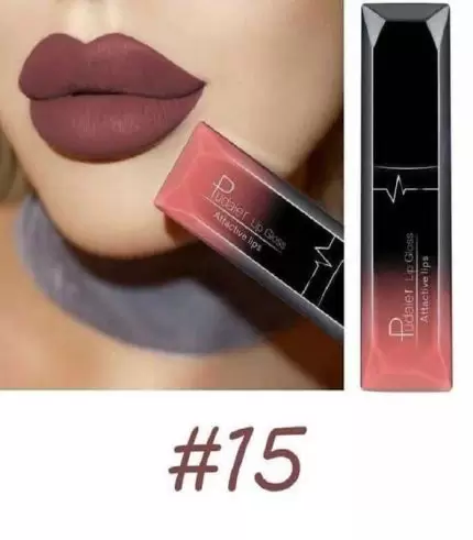 Pudaier Liquid Lip Gloss Lipstick #15