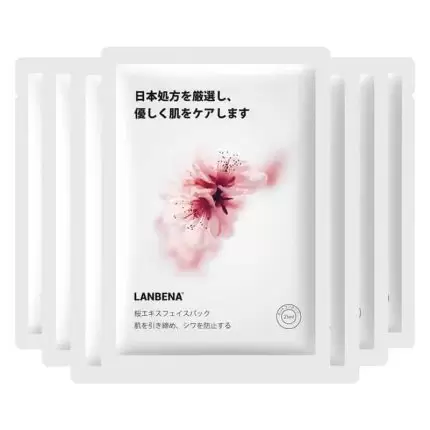 lanbena cherry blossom sheet mask