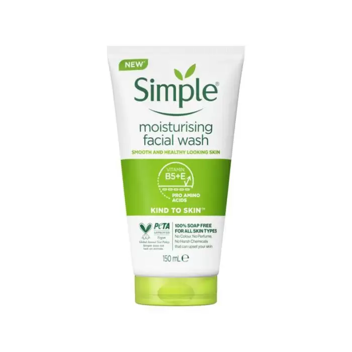 Simple Kind To Skin Moisturising Face Wash - 150Ml