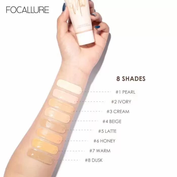 Focallure Stay Max Foundation Swatch