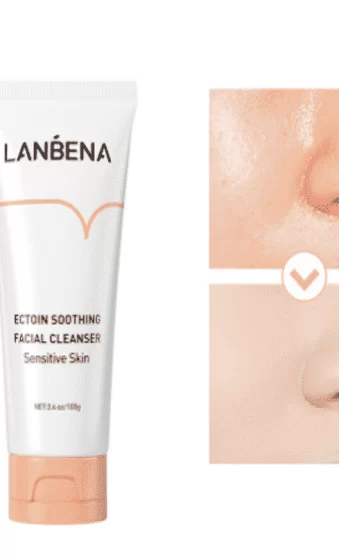 lanbena soothing face wash sensitive skin