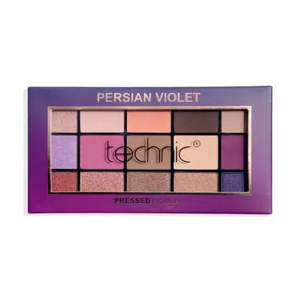 Technic Pressed Pigment Eye Shadow Palette - Persian Violet