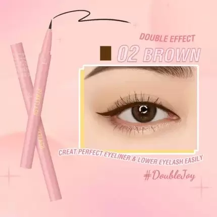 Pink Flash Hypersharp Waterproof Eyeliner - Brown