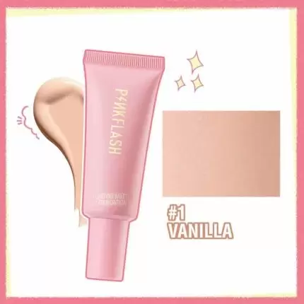 Pink Flash Long Lasting Matte Foundation Vanilla