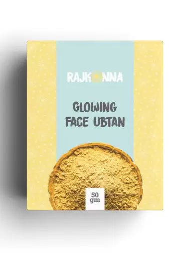 Rajkonna Face Glowing Ubtan - 50gm