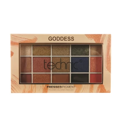 technic goddess pressed pigment eyeshadow palette