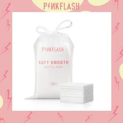 Pink Flash Cotton pads