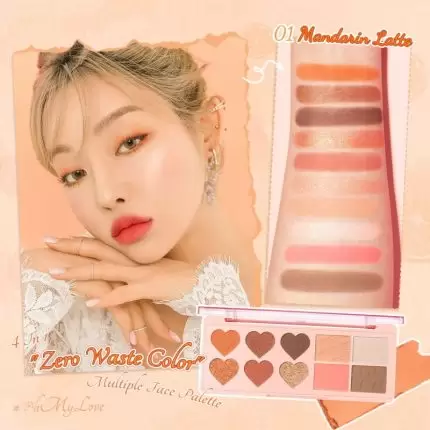 Pink Flash Eyeshadow Palette – Mandarir Latte