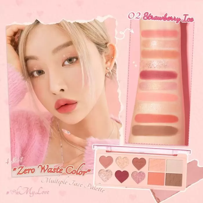 Pink Flash Eyeshadow Palette – Strawberry Ice