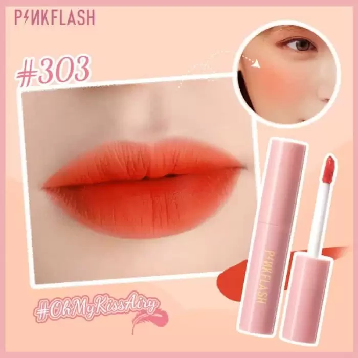 Pink Flash Liquid Duo Matte Lipstick M01 - 303 Pink Flash Liquid Duo Matte Lipstick M01 303