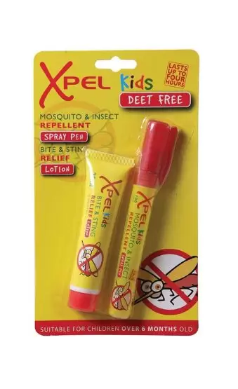 Xpel Kids Mosquito and Insect Repellent Spray Pen, Bite and Sting Lotion Twin Set