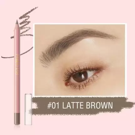 Pink Flash Eyebrow pencil - 01 Latte Brown