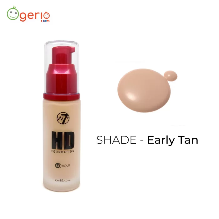 w7 hd foundation 12 hours - Early Tan