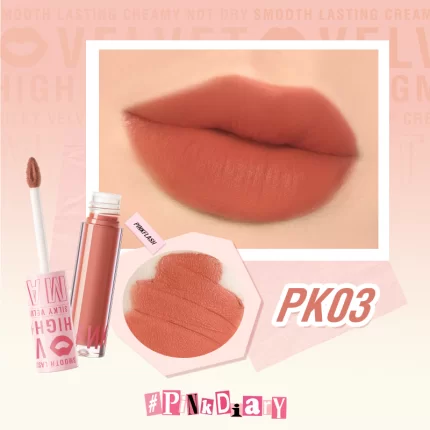 Pink Flash Silky Velvet Lip Cream L04 - PK03