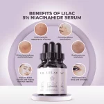 Lilac niacinamide serum 5% - 30ml
