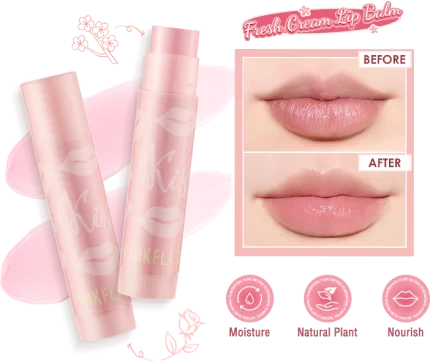 Pink Flash Lip Balm Soft Lips Moisturize L03 - #03 Cherry Kiss