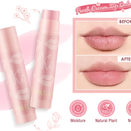 Pink Flash Lip Balm Soft Lips Moisturize L03 - #03 Cherry Kiss