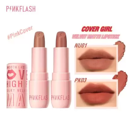 Pink Flash Silky Velvet Matte Lipstick L05