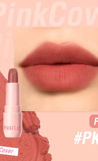 Pink Flash Silky Velvet Matte Lipstick L05 - PK02
