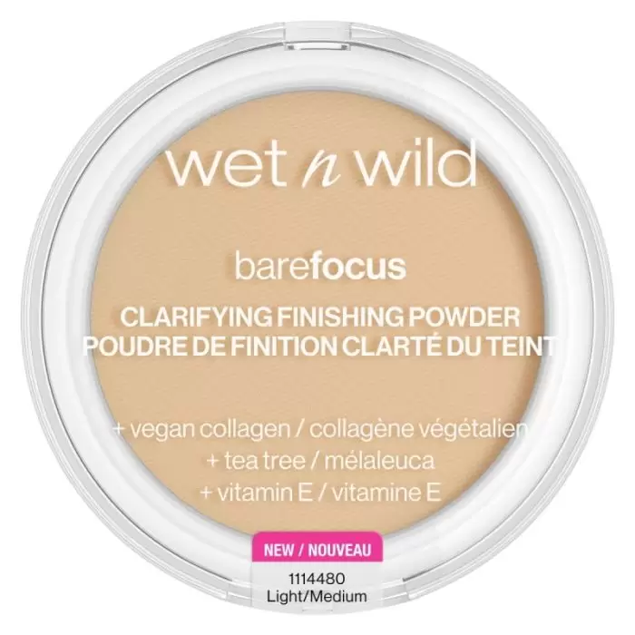 Wet N Wild Bare Focus Clarifying Face Powder - Light-medium