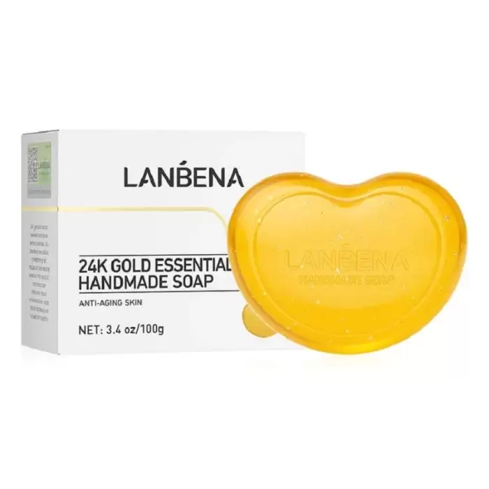 Lanbena 24K Gold Essential Oil Handmade Soap