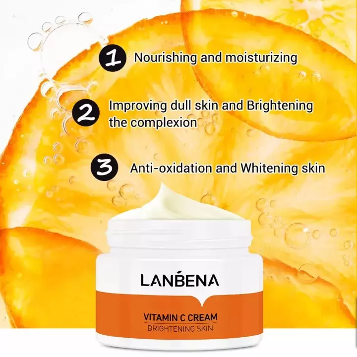 Lanbena Vitamin C Cleanser/ Toner/ Eye Seum/CREAM/Vitamin C Serum - 30ml (combo)
