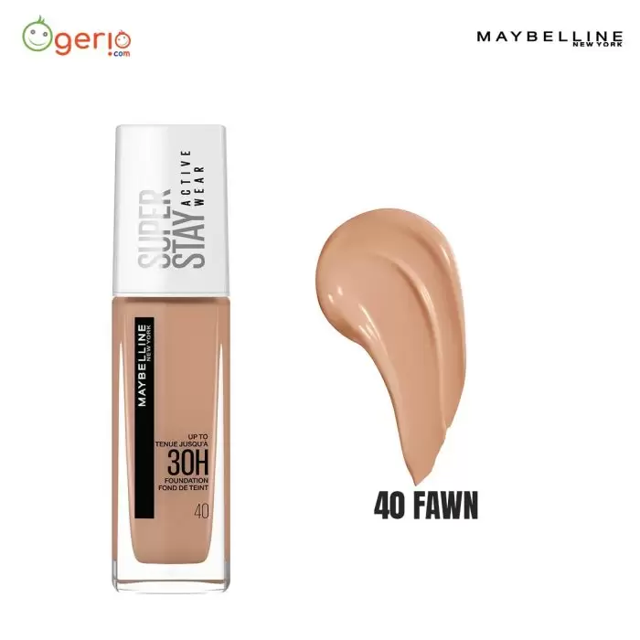 Maybelline Superstay Full Coverage 30 Hour Foundation 30ml - Fawn 40