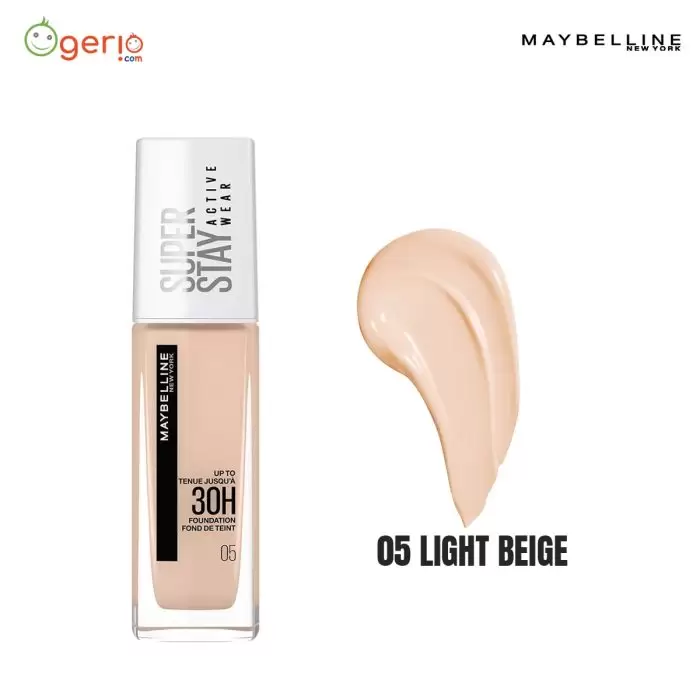 Maybelline Superstay Full Coverage 30 Hour Foundation 30ml - Light Beige 05
