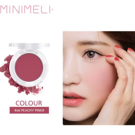 MINIMELI Powder Blusher 06 Peachy Pink