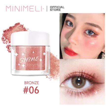 Minimeli Shimmer Loose Pigment Eyeshadow - 06 Bronze