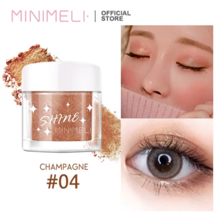 Minimeli Shimmer Loose Pigment Eyeshadow - 04 Chamagne