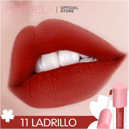 Minimeli Sakura Waterproof Matte Liquid Lipstick - 11 Ladrillo