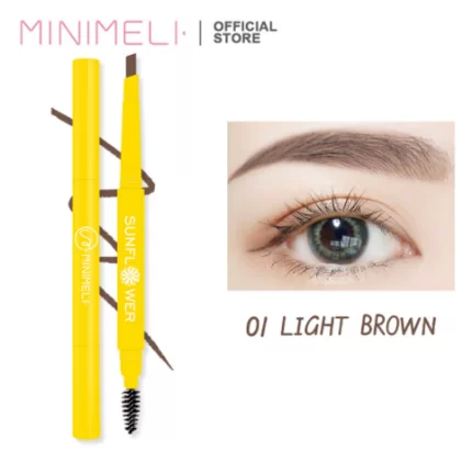 MINIMELI Waterproof Eyebrow Pencil - 01 Light Brown