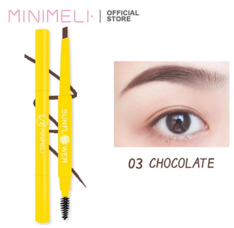 MINIMELI Waterproof Eyebrow Pencil - 03 Chocolate