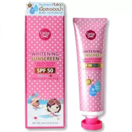 Cathy Doll Sunscreen Cream Spf 50 Pa+++ Sunscreen 60ml